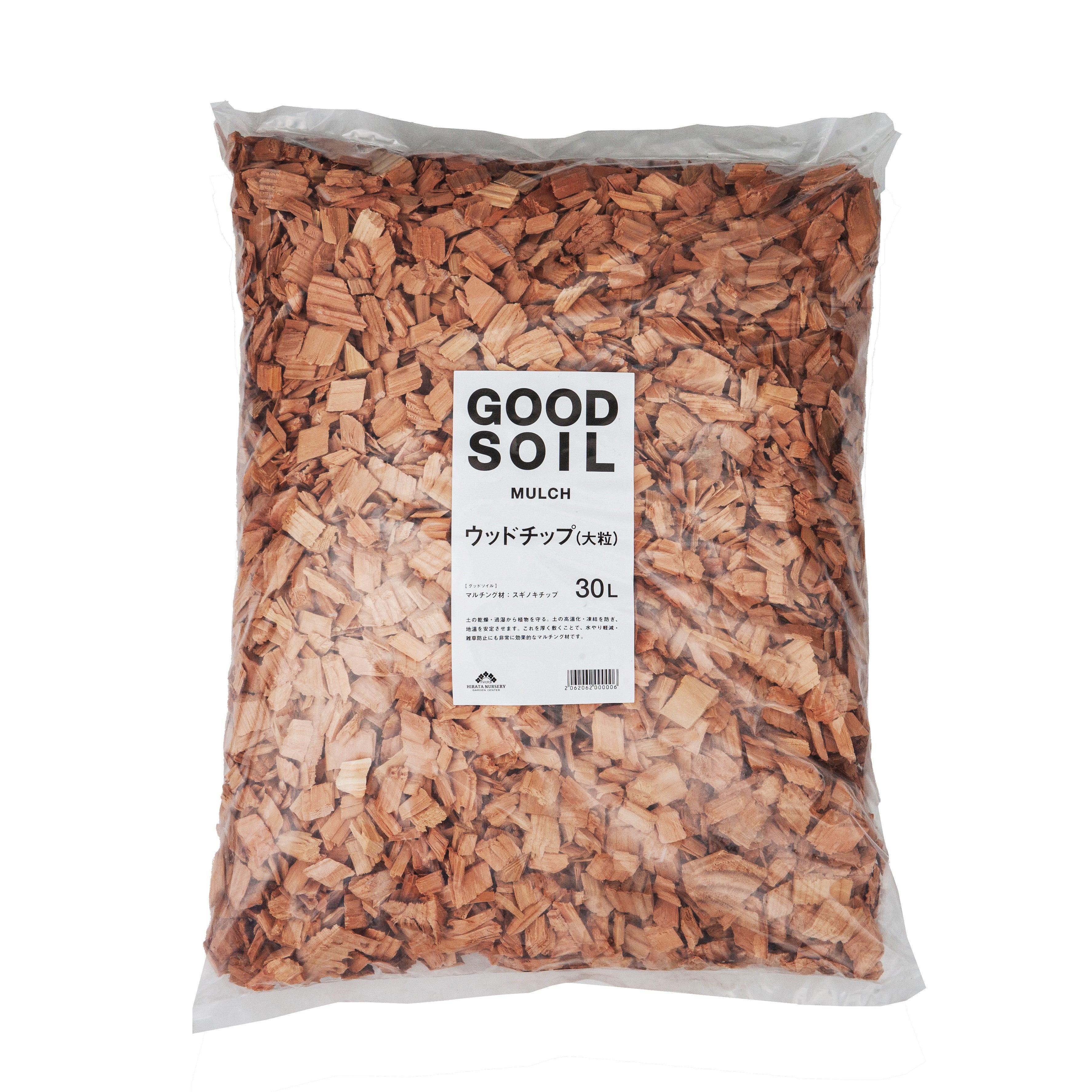 GOOD SOIL ウッドチップ 大粒 30L