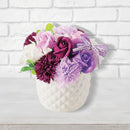 シャボンフラワー「ローザ」 パープル