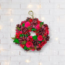 27.クリスマスリース「ルージュ・ノエル」