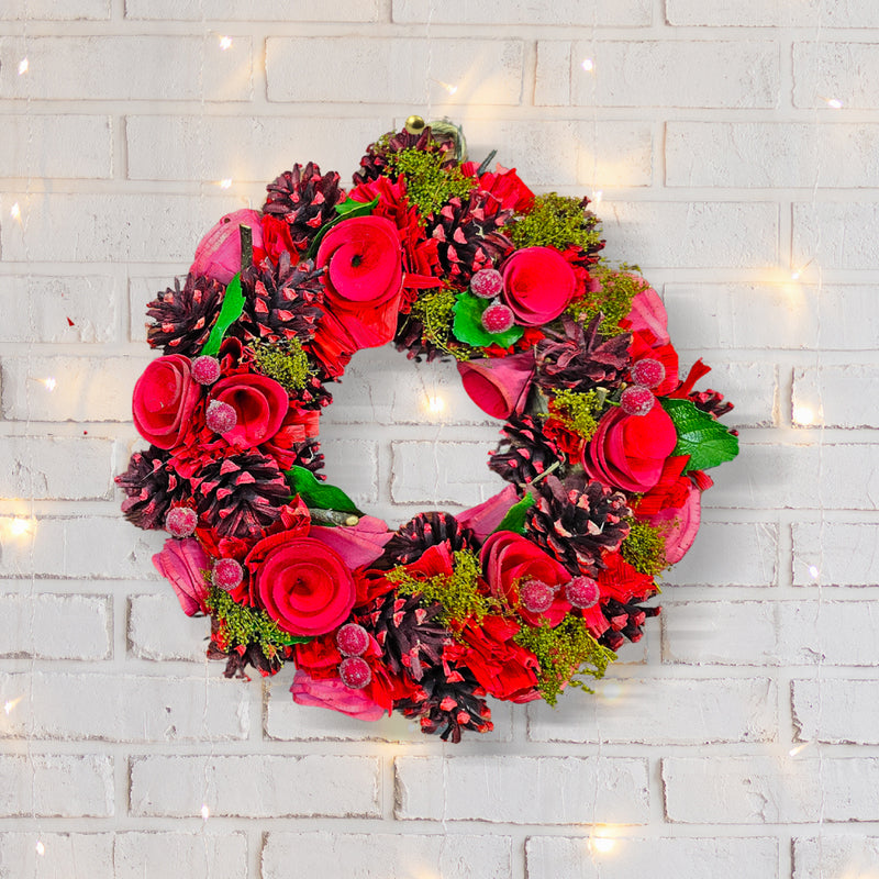 26.クリスマスリース「ルージュ・ノエルBIG」