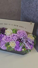 ソープフラワー「ラグジュアリーワイドシャボン」