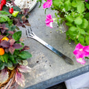 ヘラ付き熊手 【ステンレス製】