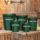 スリット鉢　CSM-120L（5個セット）根の張りが違う！育成鉢です。11.5ｘ8.0ｘ13.6　約1.3Ｌ