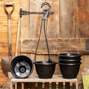 ハングポット（スリット鉢）5号鉢　【5鉢セット】　着生植物に最高！