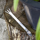 ヘラ付き熊手 【ステンレス製】